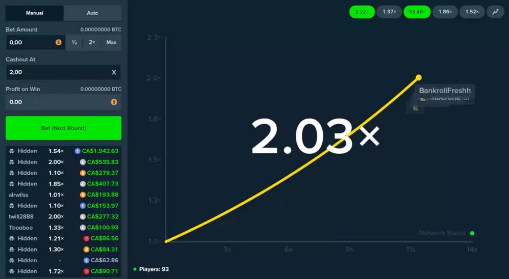 Stake Crash Game