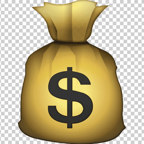 Money bag icon representing high payouts and rewards