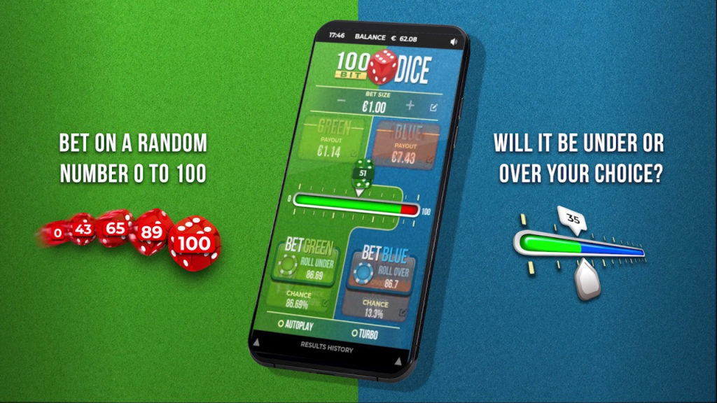 100 Bit Dice – Deposits & Withdrawals